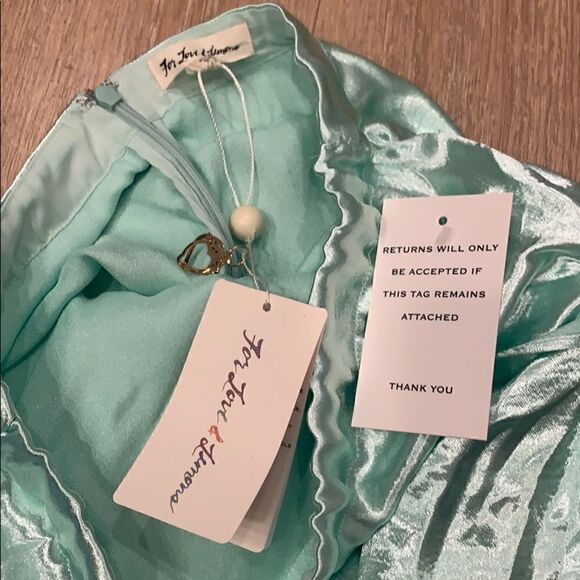 Bowie Metallic Skirt Love And Lemons - Picture 5 of 8